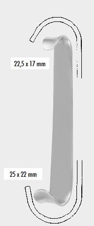 Дитячий ретрактор РУ(ROUX), подвійний, 13 см (cm). Бренд: Zepf (Зепф).